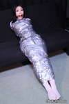 Photoset[#2711] Mummified with Duct Tapes in Lingerie