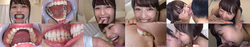 [With bonus video] Miyazawa Chiharu&#39;s teeth and bites series 1-3 together DL