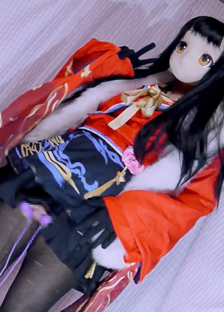 Furisode Cosplay Male Daughter's Anal Plug & Rotor Masturbation [Female Costume, Azure Lane, Noshiro].