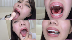 [Mouth Fetish] Mayu Minami&#39;s maniac mouth observation and mouth fetish play! [Marunomi]